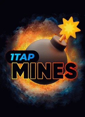 1Tap Mines logo by Turbo Games Wintopia Casino